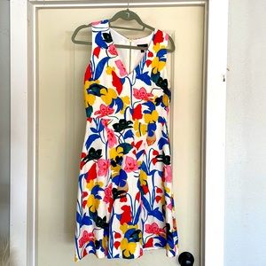 J. Crew floral dress. Size 4